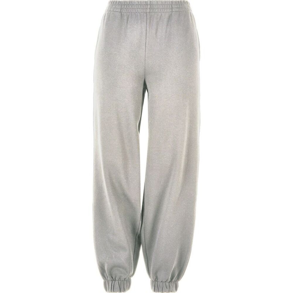 Build Your Brand Womens/Ladies Balloon High Waist Sweatpants / Heather Grey